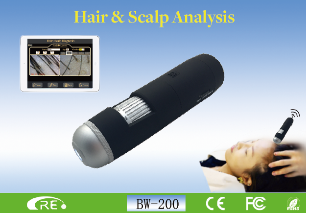 Contact Now BU-200 Hair&Scalp Microscope with 5~230X Magnification